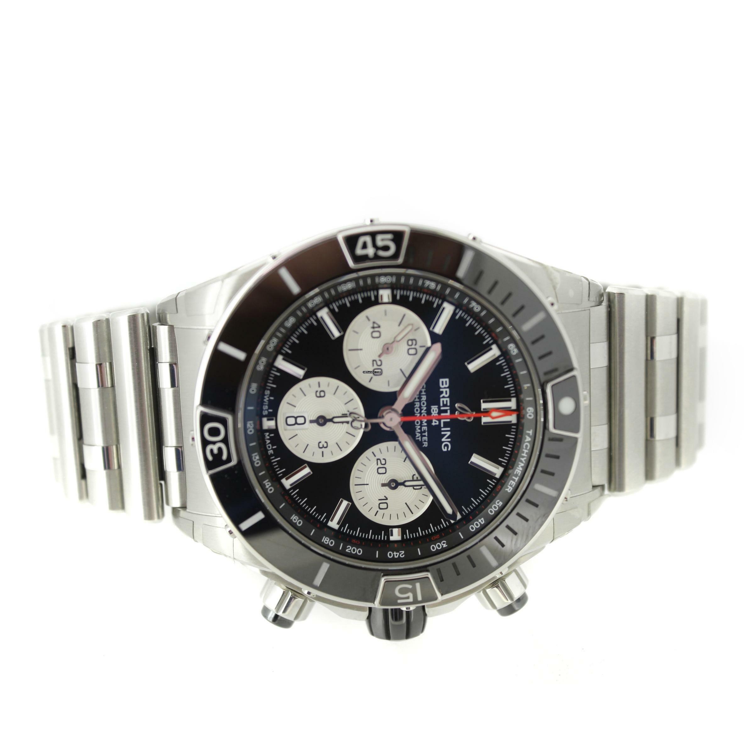 Thumbnail von Breitling Chronomat Super Chronomat B01 44 Full Set