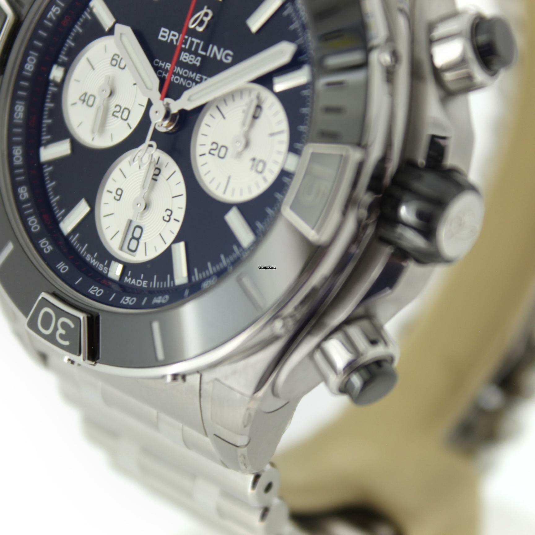 Thumbnail von Breitling Chronomat Super Chronomat B01 44 Full Set