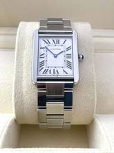 Thumbnail von Cartier Tank Solo Stahl Roman Dial Quartz