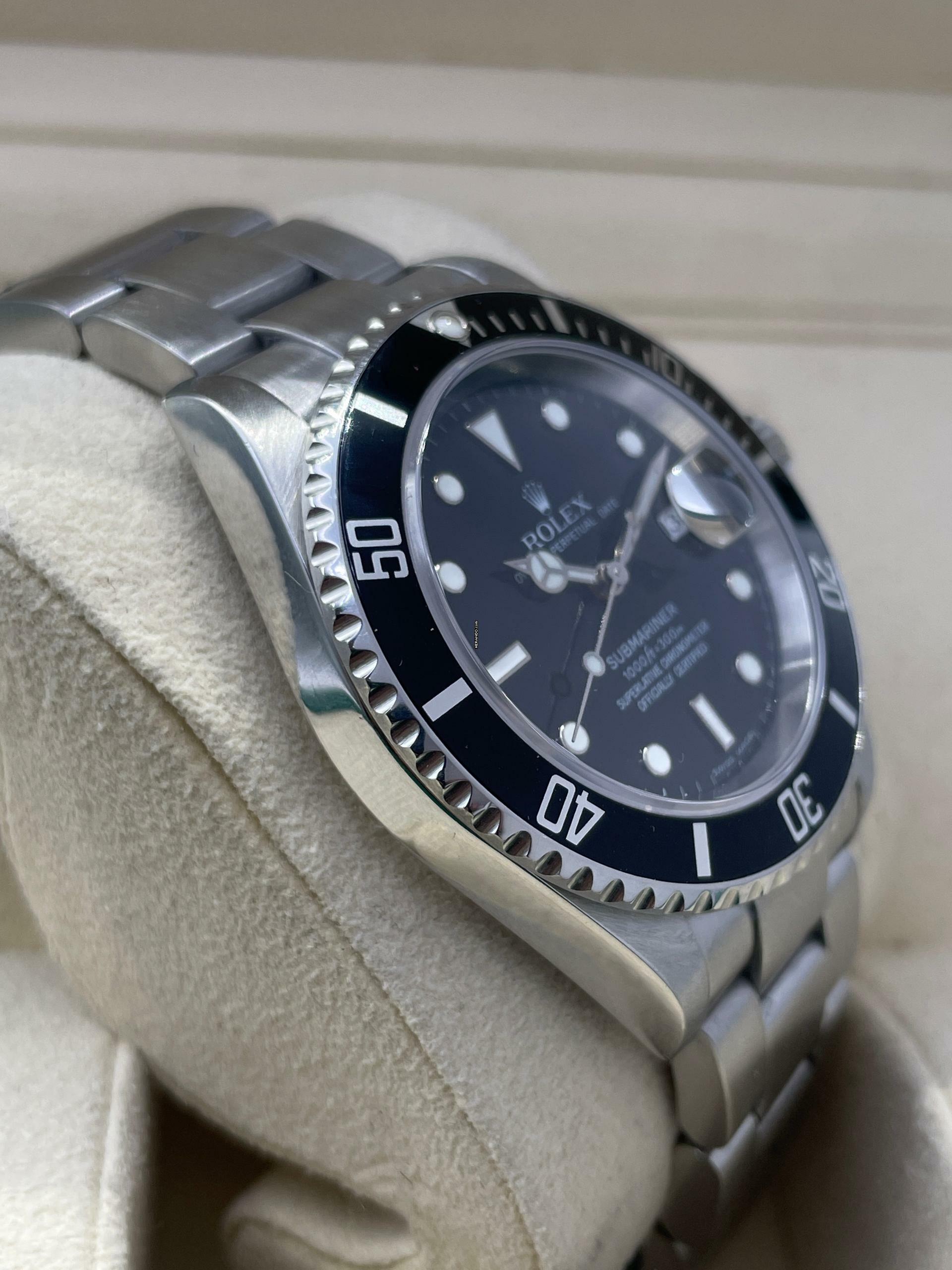 Thumbnail von Rolex Submariner Date Z-Serial Watch only Top Condition Year:2006 Steel 40mm