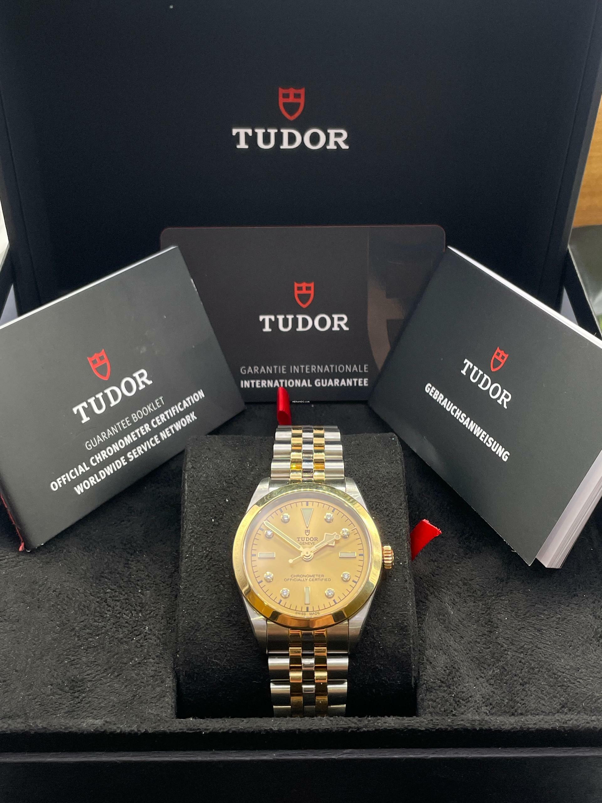 Thumbnail von Tudor Black Bay 36 S&g Rare Diamond Dial Full Set Box&Papers 2024