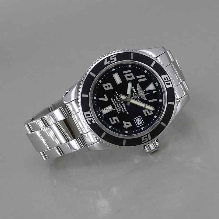  Breitling Superocean 42 Automatik Chronometer Full Set Top Zustand 
