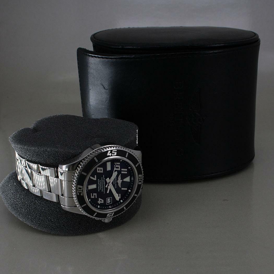 Thumbnail von Breitling Superocean 42 Automatik Chronometer Full Set Top Zustand