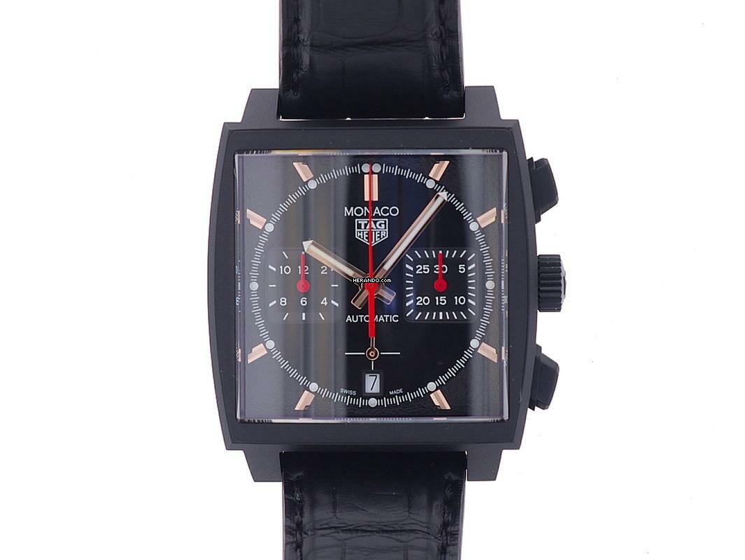 Thumbnail von TAG Heuer Monaco Dark Lord NEU UND UNGETRAGEN