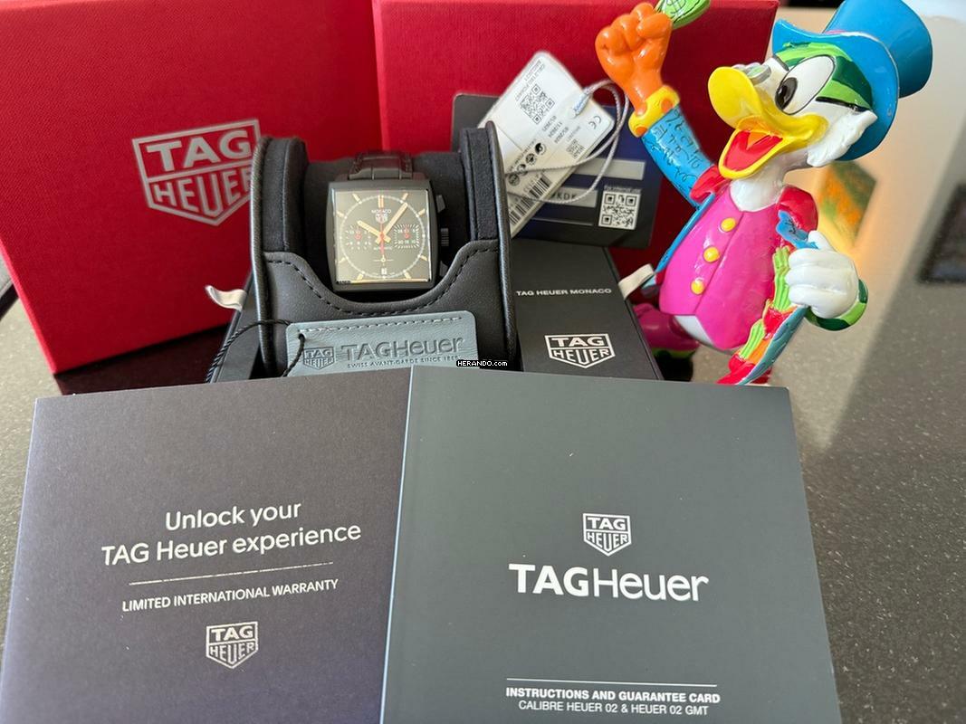Thumbnail von TAG Heuer Monaco Dark Lord NEU UND UNGETRAGEN