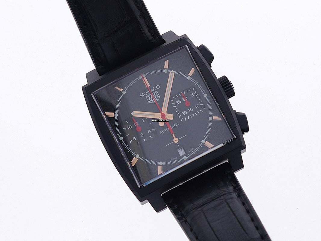 Thumbnail von TAG Heuer Monaco Dark Lord NEU UND UNGETRAGEN