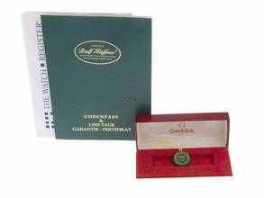 Thumbnail von Omega Genève Genevé Mosaik Ref.165.070 1969 original Box riginal unpoliert Geneve Mosaik
