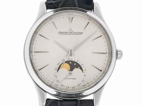  Jaeger-LeCoultre Master Ultra Thin Moon Ref.Q1258420 2017 Full Set wie Neu Vintage Master Ultra Thin Moon Krokoleder Faltschließe 