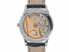 Thumbnail von Jaeger-LeCoultre Master Ultra Thin Moon Ref.Q1258420 2017 Full Set wie Neu Vintage Master Ultra Thin Moon Krokoleder Faltschließe