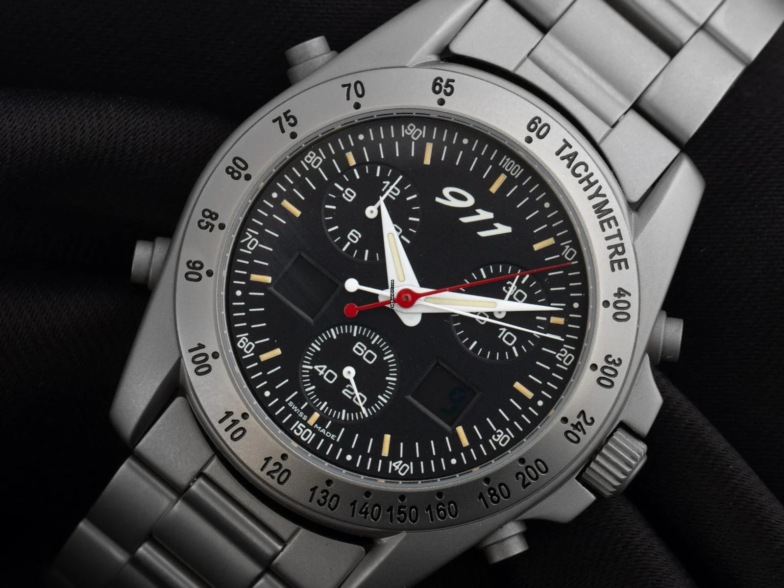 Thumbnail von Porsche Design 911 Ref.1106.41 2005 Full Set original unpoliert 911 Quarz Chronograph