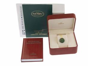 Thumbnail von Omega Speedmaster Reduced Ref.275.0032 2000 Box&Beschreibung original unpoliert Speedmaster Reduced Perlmutt Diamanten