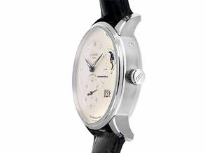 Thumbnail von Glashütte Original PanoMaticLunar Ref.1-90-02-42-32-61 2026 Full Set Ungetragen PanoMaticLunar Mondphasenanzeige Krokoleder Faltschließe