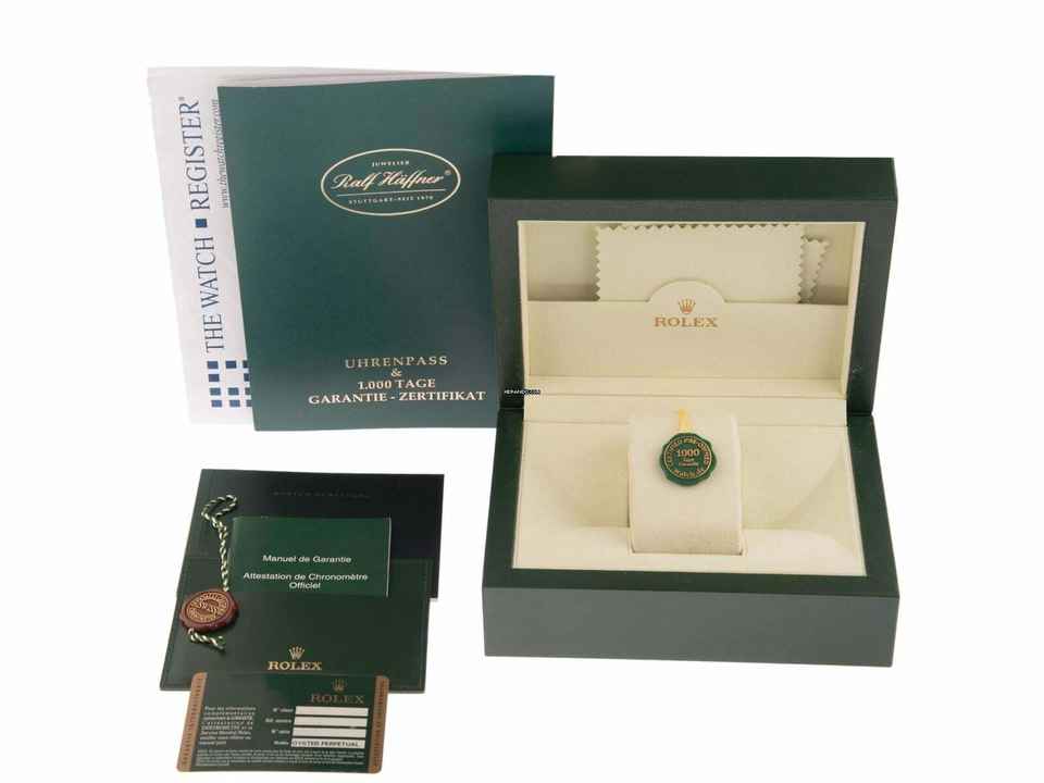  Rolex Milgauss Ref.116400GV 2008 Full Set sehr gut Vintage Milgauss 