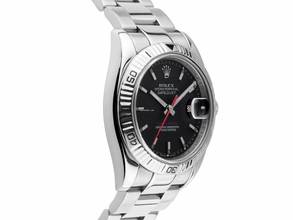 Thumbnail von Rolex Datejust Turn-O-Graph Turn-O-Graph Red Date Ref.116264 2007 Full Set sehr gut Vintage Datejust Turn-O-Graph Stahl 18kt Weißgold Red Date