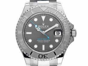 Thumbnail von Rolex Yacht-Master 37 Medium Ref.268622 2024 Full Set Ungetragen Yacht-Master Medium Stahl 950 Platin Rhodium