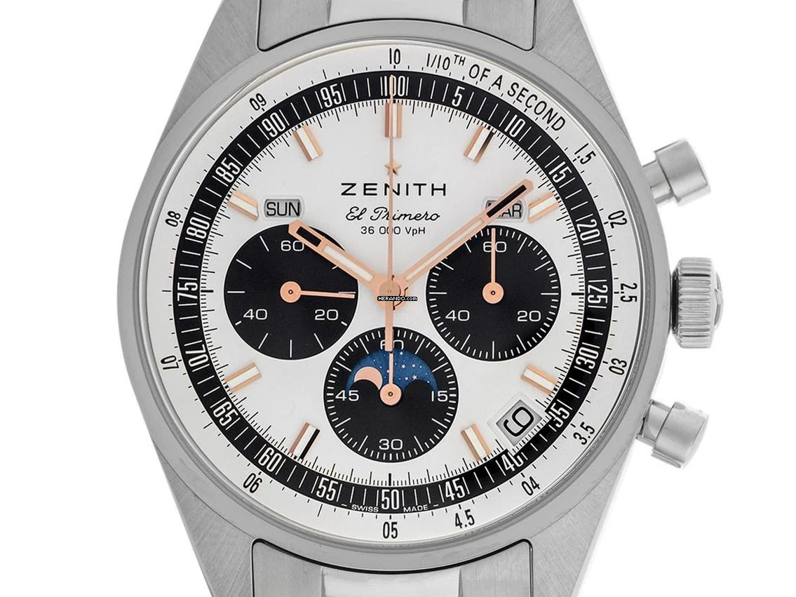 Thumbnail von Zenith Chronomaster Original Mondphase Ref.03.3400.3610/38.M3200 2026 Full Set Ungetragen Chronomaster Original Mondphase