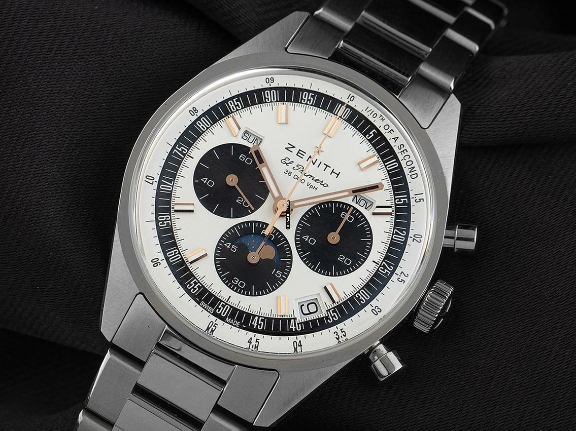Thumbnail von Zenith Chronomaster Original Mondphase Ref.03.3400.3610/38.M3200 2026 Full Set Ungetragen Chronomaster Original Mondphase