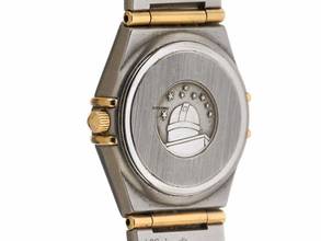 Thumbnail von Omega Constellation Ladies Lady Ref.12777000 2001 Full Set original unpoliert Constellation Lady Diamanten Perlmutt