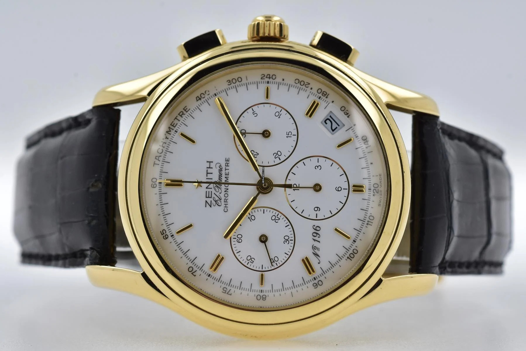 Thumbnail von Zenith El Primero Chronograph 18k Yellow Gold Limited Edition 30.1250.400 77g