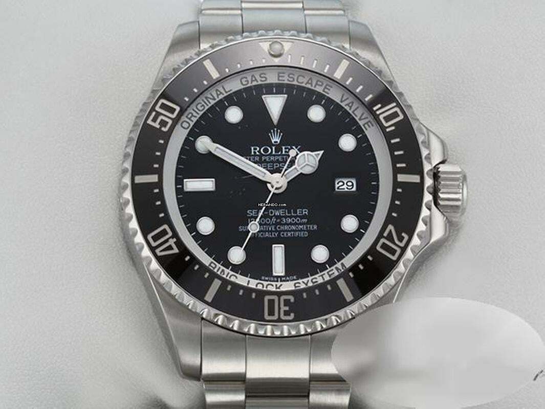  Rolex Sea-Dweller Deepsea Stahl 116660 2009 Automatik Rolex-garantie Bis 10.2026 