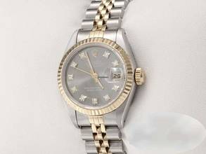 Thumbnail von Rolex Lady-Datejust Edelstahl Gelbgold 750 Diamanten Automatik Gold Stahl Stainless Steel 18kt Yellow Gold Jubilé-band Chronometer Oyster