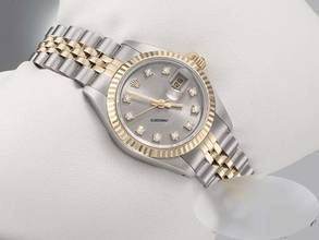 Thumbnail von Rolex Lady-Datejust Edelstahl Gelbgold 750 Diamanten Automatik Gold Stahl Stainless Steel 18kt Yellow Gold Jubilé-band Chronometer Oyster