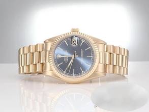 Thumbnail von Rolex Datejust 31 31mm Gelbgold 750 Automatik Rolex-service: 2025 18kt Yellow Gold Damen President-band Chronometer Oyster White Dial