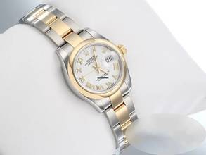 Thumbnail von Rolex Lady-Datejust 179163 Edelstahl Gelbgold 750 2014 Automatik Stahl Stainless Steel 18kt Yellow Gold Jubilé-band Chronometer Oyster White Dial
