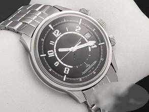 Thumbnail von Jaeger-LeCoultre AMVOX Aston Martin 190.8.97 2010 Edelstahl Automatik Alarm Steel Black Dial