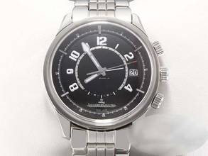 Thumbnail von Jaeger-LeCoultre AMVOX Aston Martin 190.8.97 2010 Edelstahl Automatik Alarm Steel Black Dial