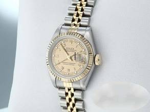 Thumbnail von Rolex Lady-Datejust Edelstahl Gelbgold 750 Diamanten Automatik Stainless Steel 18kt Yellow Gold Stahl Damen Jubilé-band Chronometer Oyster