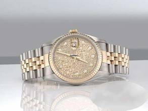 Thumbnail von Rolex Datejust 36 36mm 16233 2000 Stahl Gelbgold 750 Diamanten Automatik Stainless Steel 18kt Yellow Gold Jubilé-band Chronometer Oyster