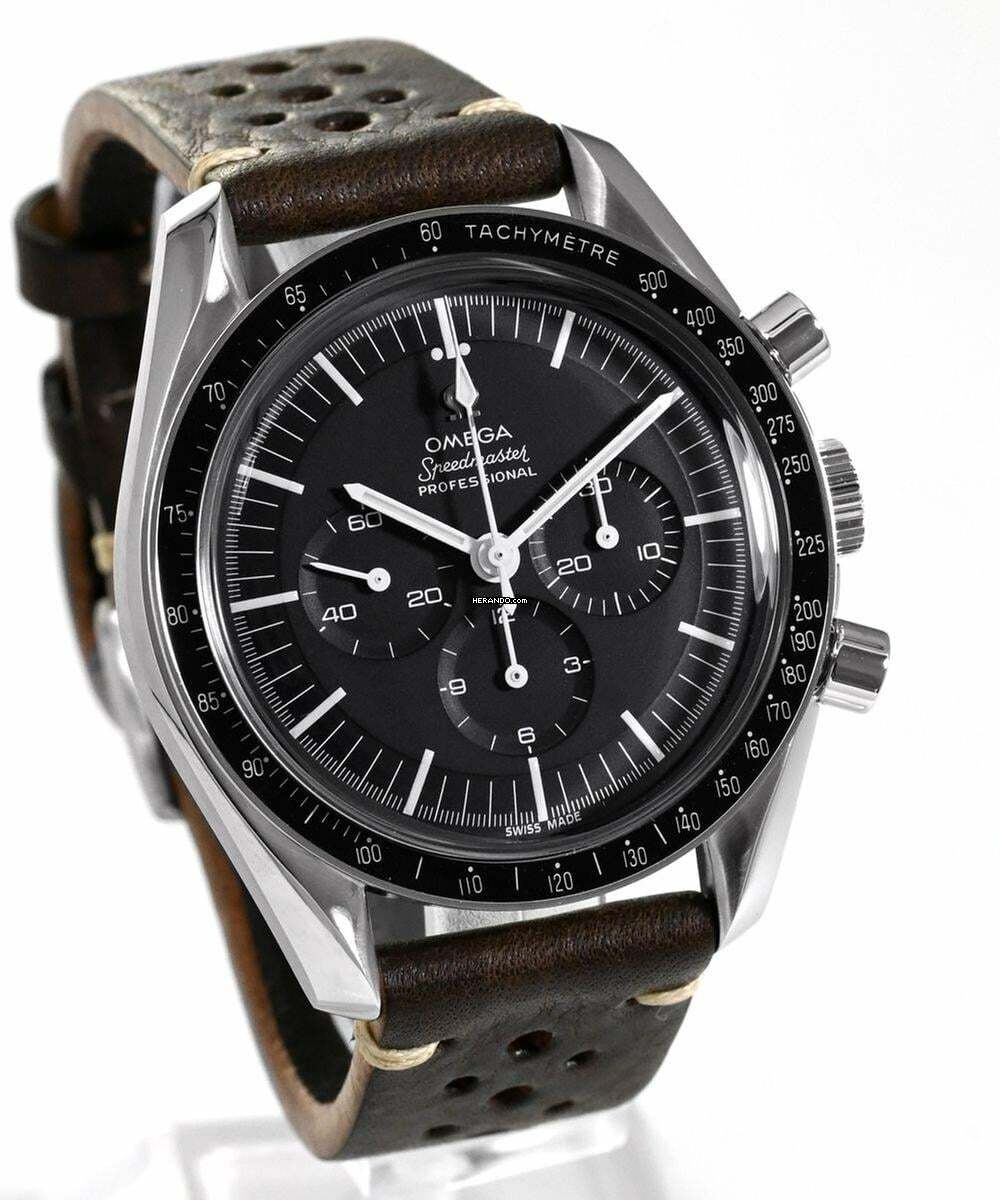  Omega Speedmaster Professional Moonwatch Cal. 321 Ref. 145.0012 ca. 1968 - Komplettservice bei Omega 03.2026 