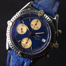 Thumbnail von Breitling Chronomat Steel Gold Chronograph Blue Dial