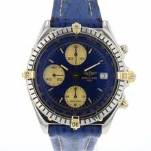Thumbnail von Breitling Chronomat Steel Gold Chronograph Blue Dial
