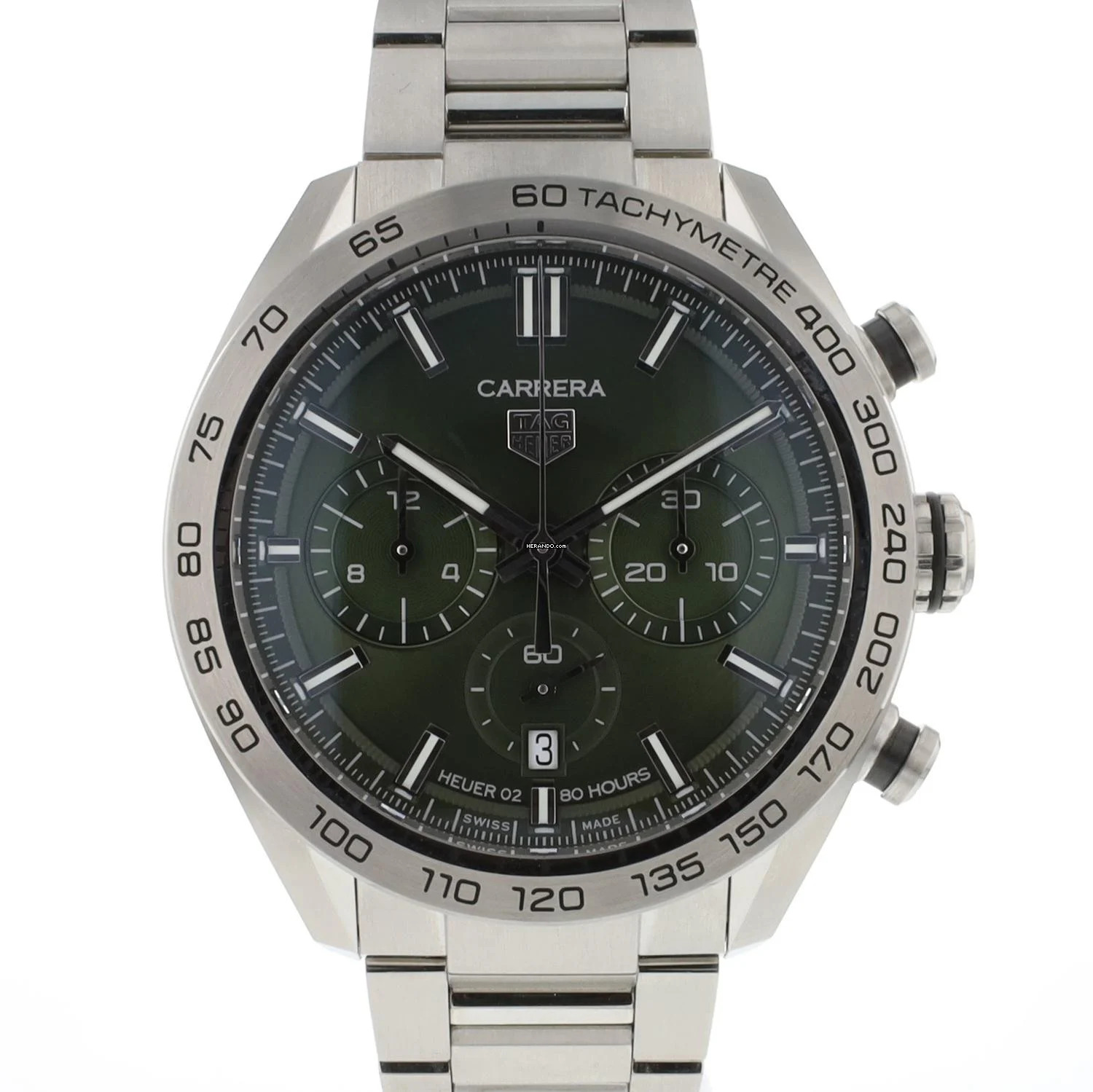  TAG Heuer Carrera Calibre Heuer 02 Green Dial NEW '26 