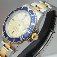 Thumbnail von Rolex Submariner Date 16613 Serti Diamonds dial Stahl/Gold 18k B+P Wempe