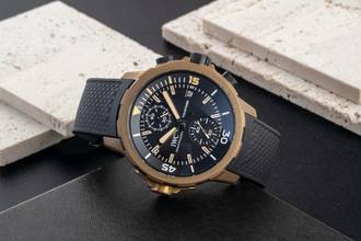 Thumbnail von IWC Aquatimer Chronograph Expedition Charles Darwin Bronze Ref. IW379503 B&P