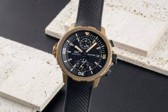 Thumbnail von IWC Aquatimer Chronograph Expedition Charles Darwin Bronze Ref. IW379503 B&P
