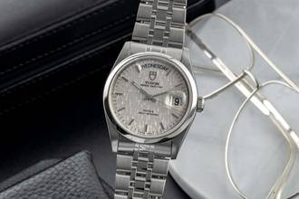Thumbnail von Tudor Prince Date Day Silver Dial Edelstahl Automatik Herrenuhr Ref. 76200