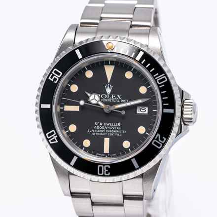  Rolex Sea-Dweller 40 Black Matte Dial – 16660 – like NEW ~ 1982 