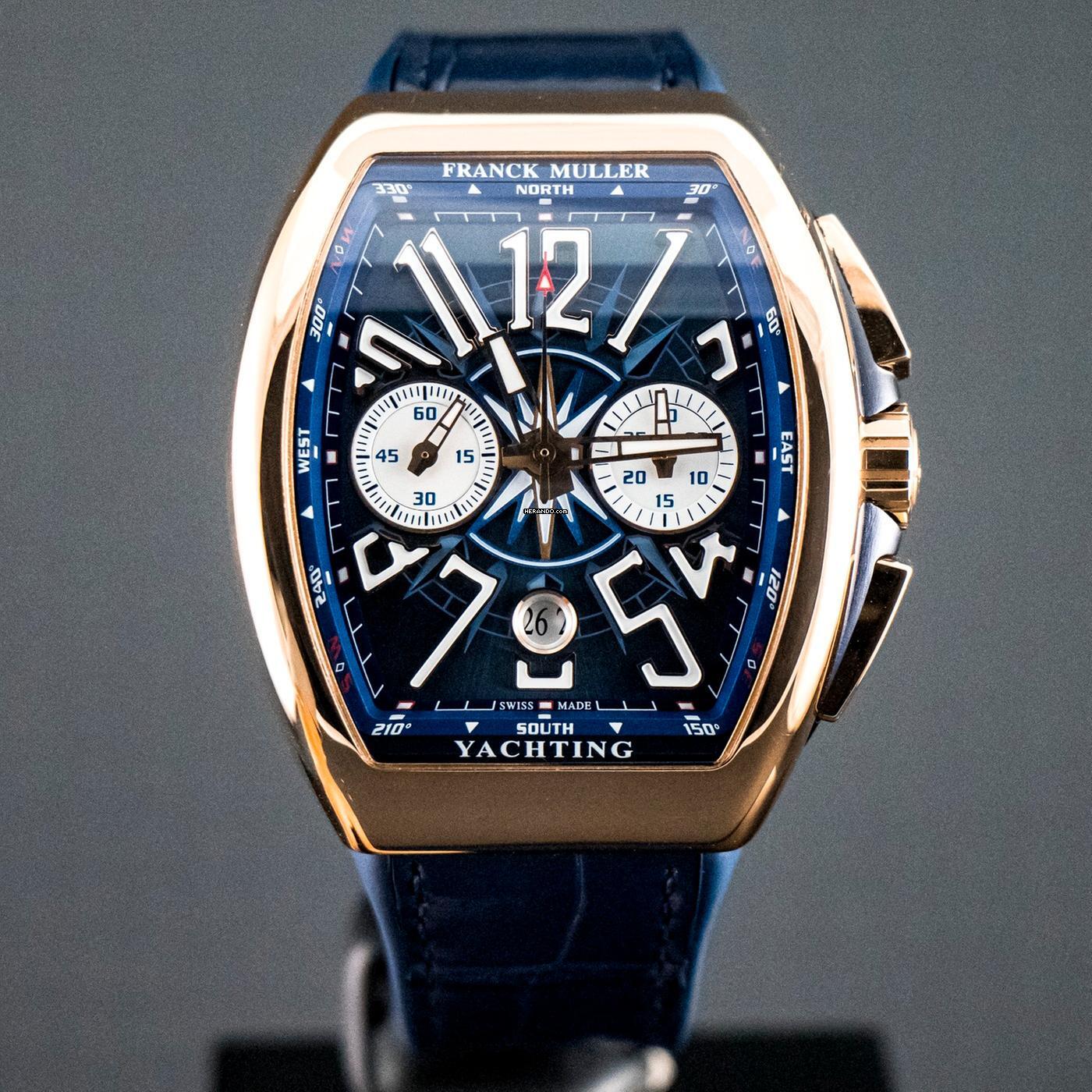 Thumbnail von Franck Muller Yachting Chronograph Rosegold Fullset