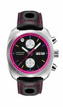 Thumbnail von Raidillon Miles Chronograph Italien Design optional with dark/pink dial