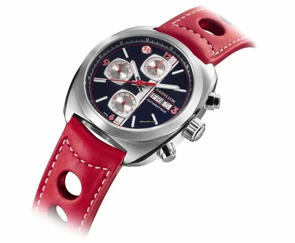Raidillon Miles Chronograph in 6 different dial Options