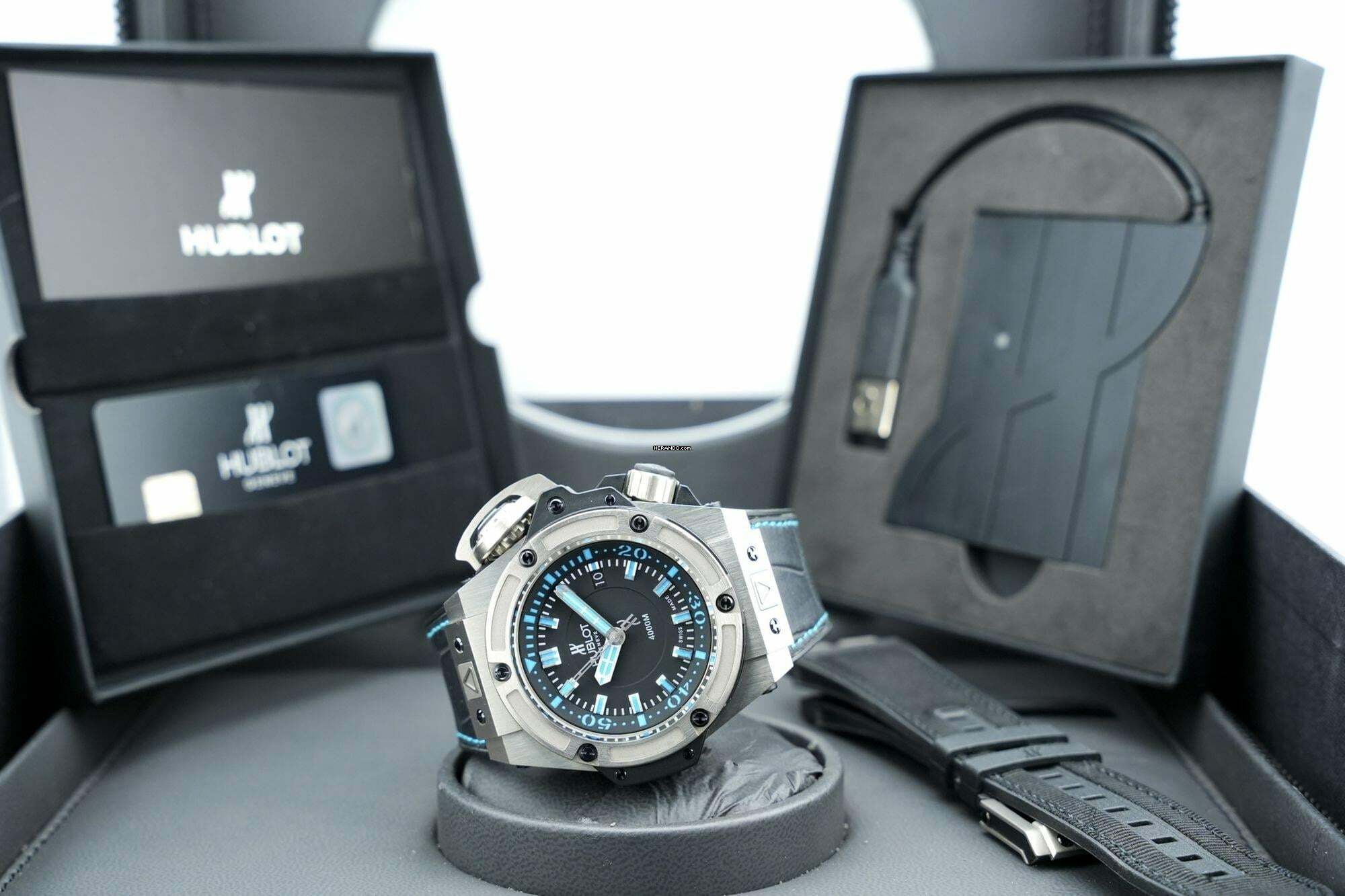 Thumbnail von Hublot King Power Oceanographic 4000 48MM - Aruba Edition - 24 Months Warranty 731.NX.1170.GR.CARI2 2017