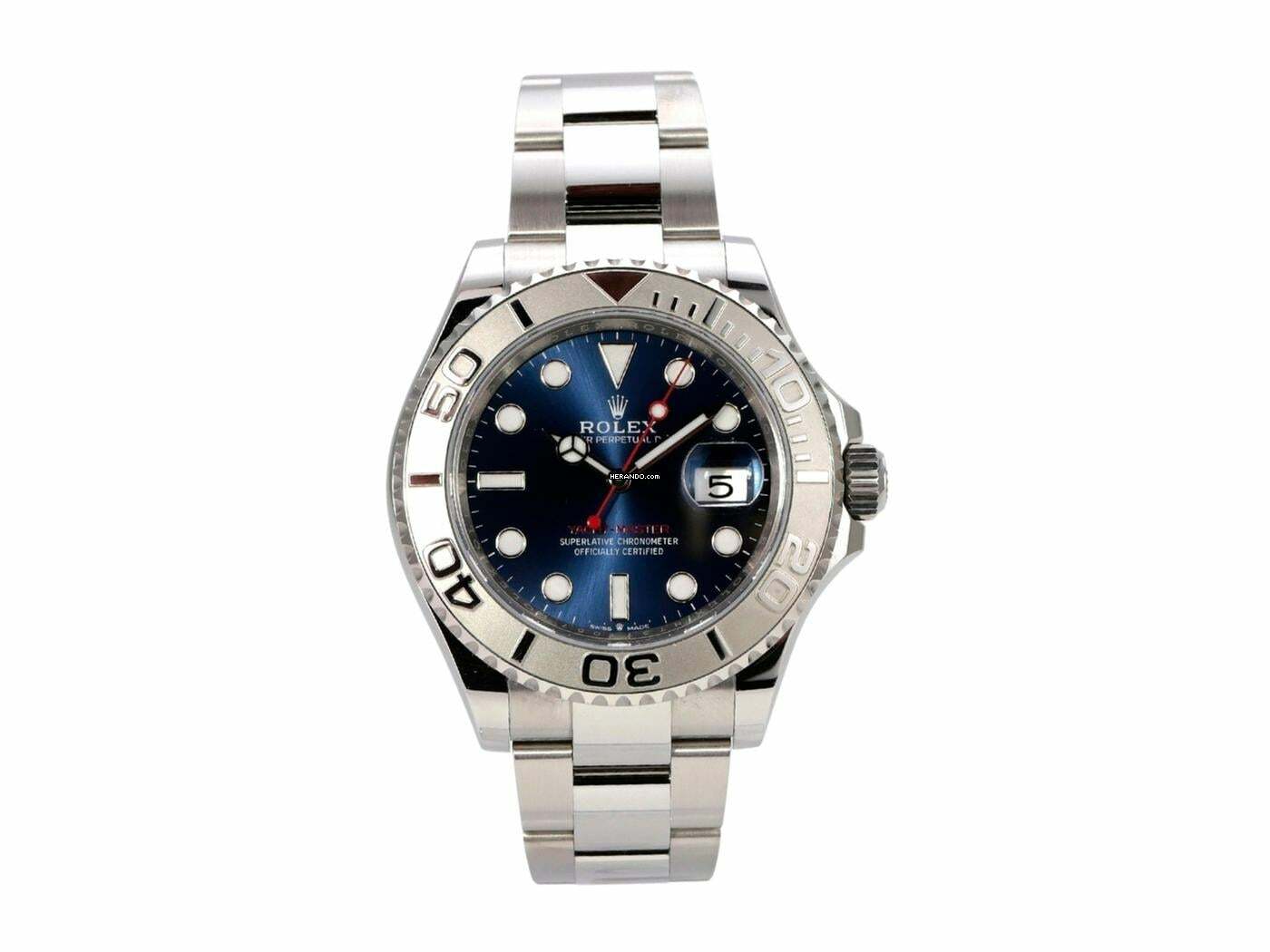 Rolex Yacht-Master 40 mm Edelstahl / Platin Ref. 126622 Blau