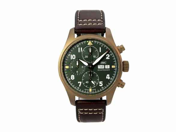  IWC Fliegeruhr Spitfire Chronograph Pilot's Watch Chronograph Spitfire IW387902 Bronze 