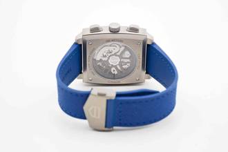 Thumbnail von TAG Heuer Monaco Chronograph Titan blau neues Fullset Mwst. ausweisbar