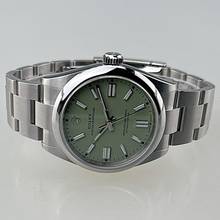 Thumbnail von Rolex Oyster Perpetual 41 Pistachio 02/2026 Ref. 134300 neu/ungetragen Full Set deutsche Auslieferung (LC100) Rolex Price-Hangtag