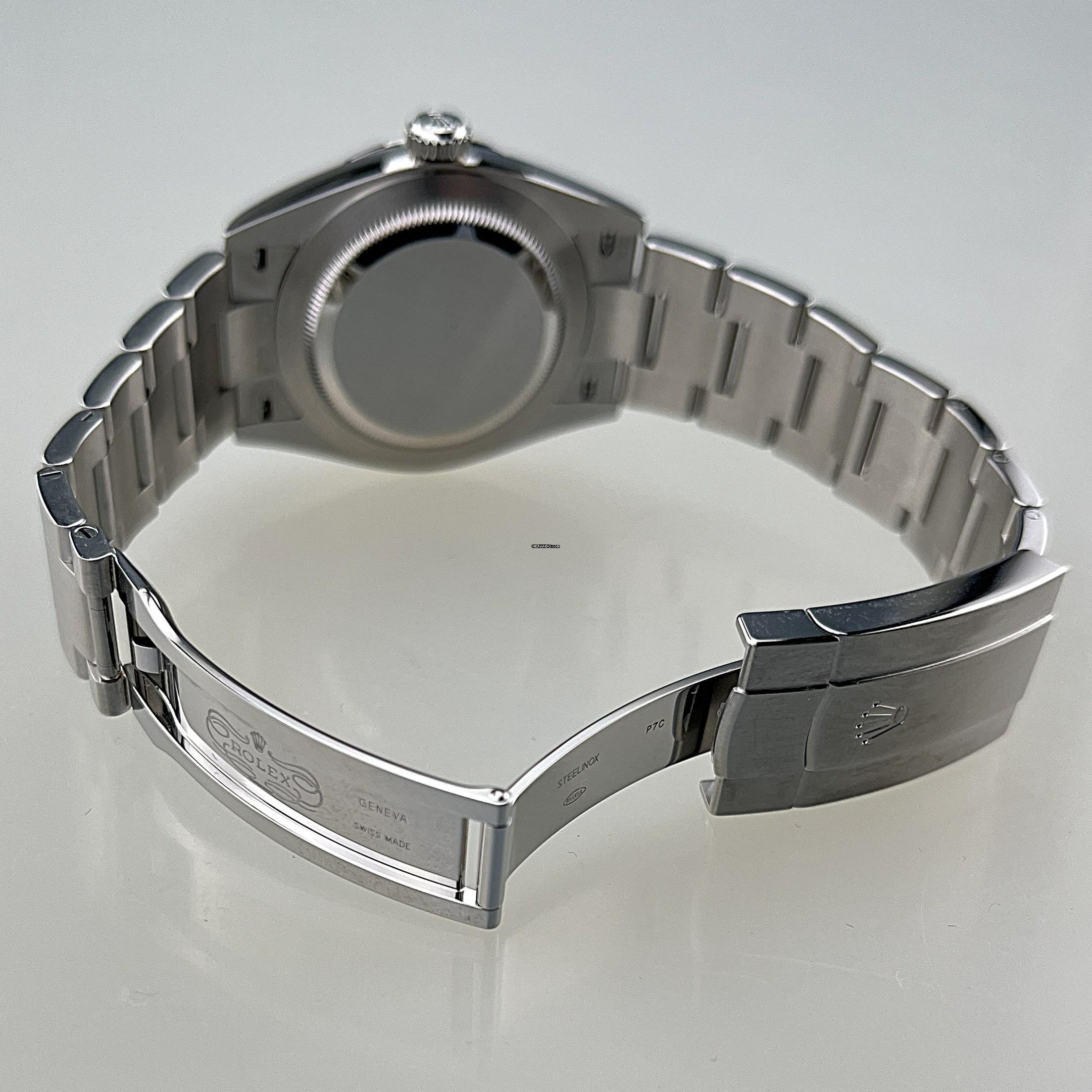 Thumbnail von Rolex Oyster Perpetual 41 Pistachio 02/2026 Ref. 134300 neu/ungetragen Full Set deutsche Auslieferung (LC100) Rolex Price-Hangtag